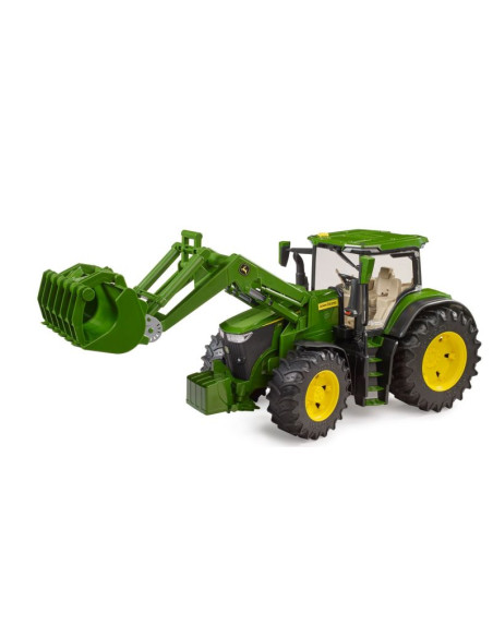 Tracteur John Deere 7R 350 Avec Chargeur Et Remorque Jardiman