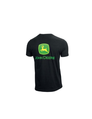 T-shirt John Deere avec logo devant et sur le dos