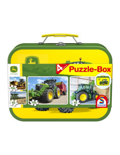Boite de puzzle John Deere