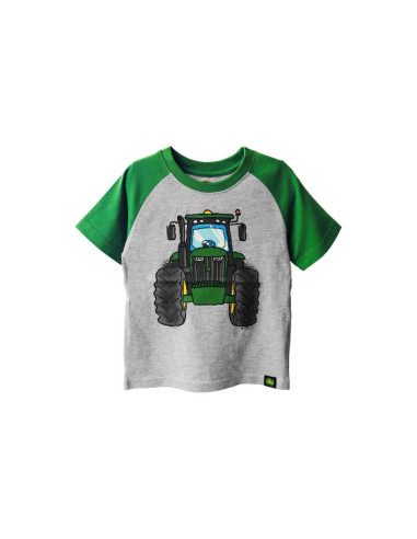 T-shirt enfant avec imprimé tracteur John Deere