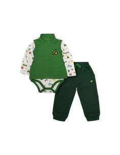 Ensemble bébé 3 pièces John Deere