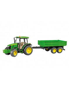 Tracteur John Deere 5115M + remorque