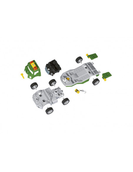 Kit de construction John Deere Transporteur avec Tracteur et chargeur frontal