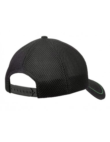 Casquette noire maille John Deere