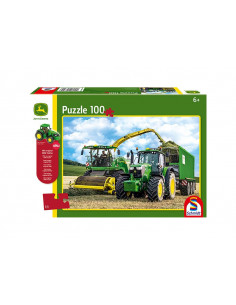 Puzzle John Deere 6195M + tracteur miniature